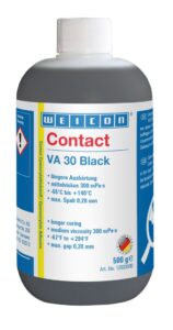Because of its curing with residual elasticity, WEICON Contact VA 30 Black is particularly suitable for use in changing climate conditions. It is insensitive even to prolonged exposure to humidity. VA 30 Black is suitable for the bonding of diverse rubber materials such as solid rubber or cellular rubber, plastics and metal/plastic joints. WEICON Contact VA 30 Black can be used in various fields of industry.